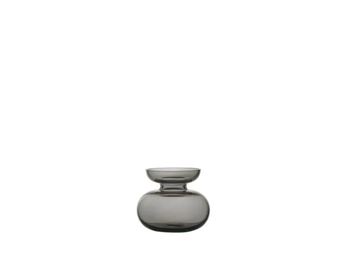 ZONE Denmark - Vase Inu 11 x 9 cm Smoked Grey