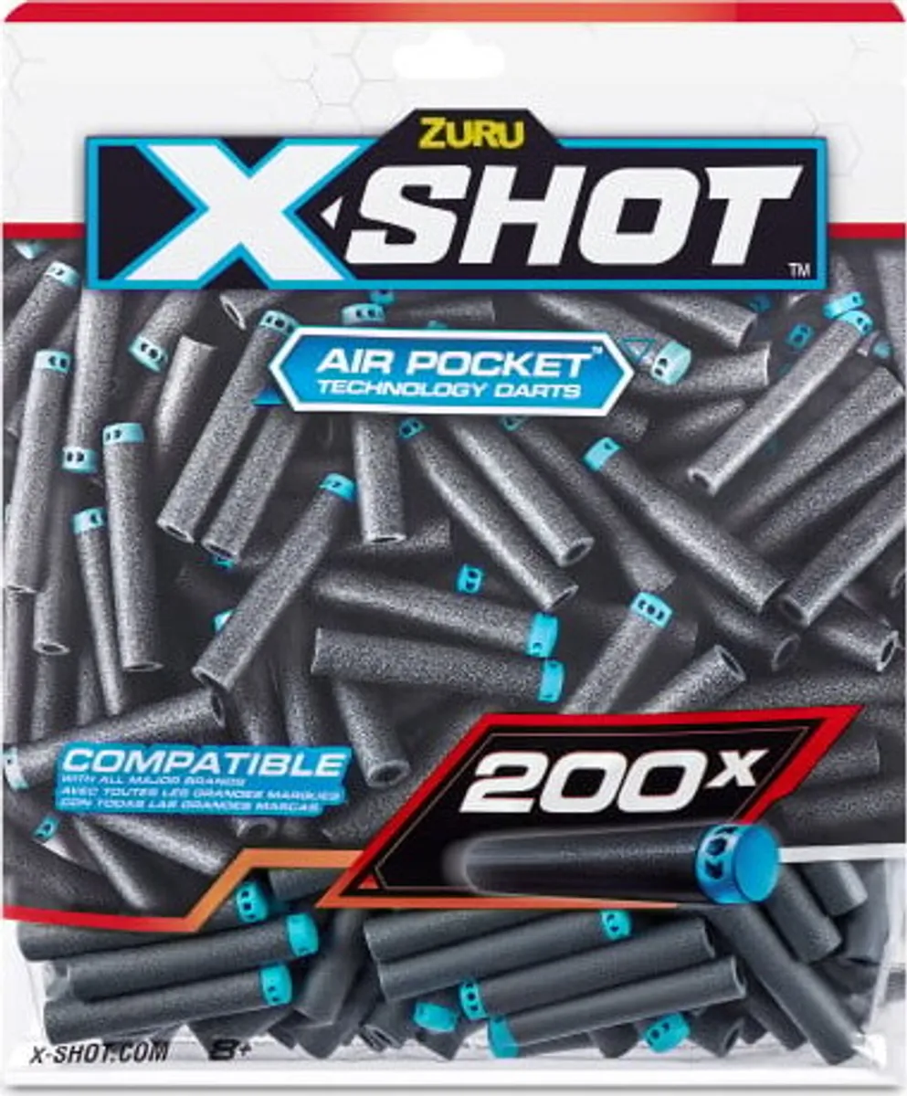 Zuru X Shot - 200 Skud - Refill Darts