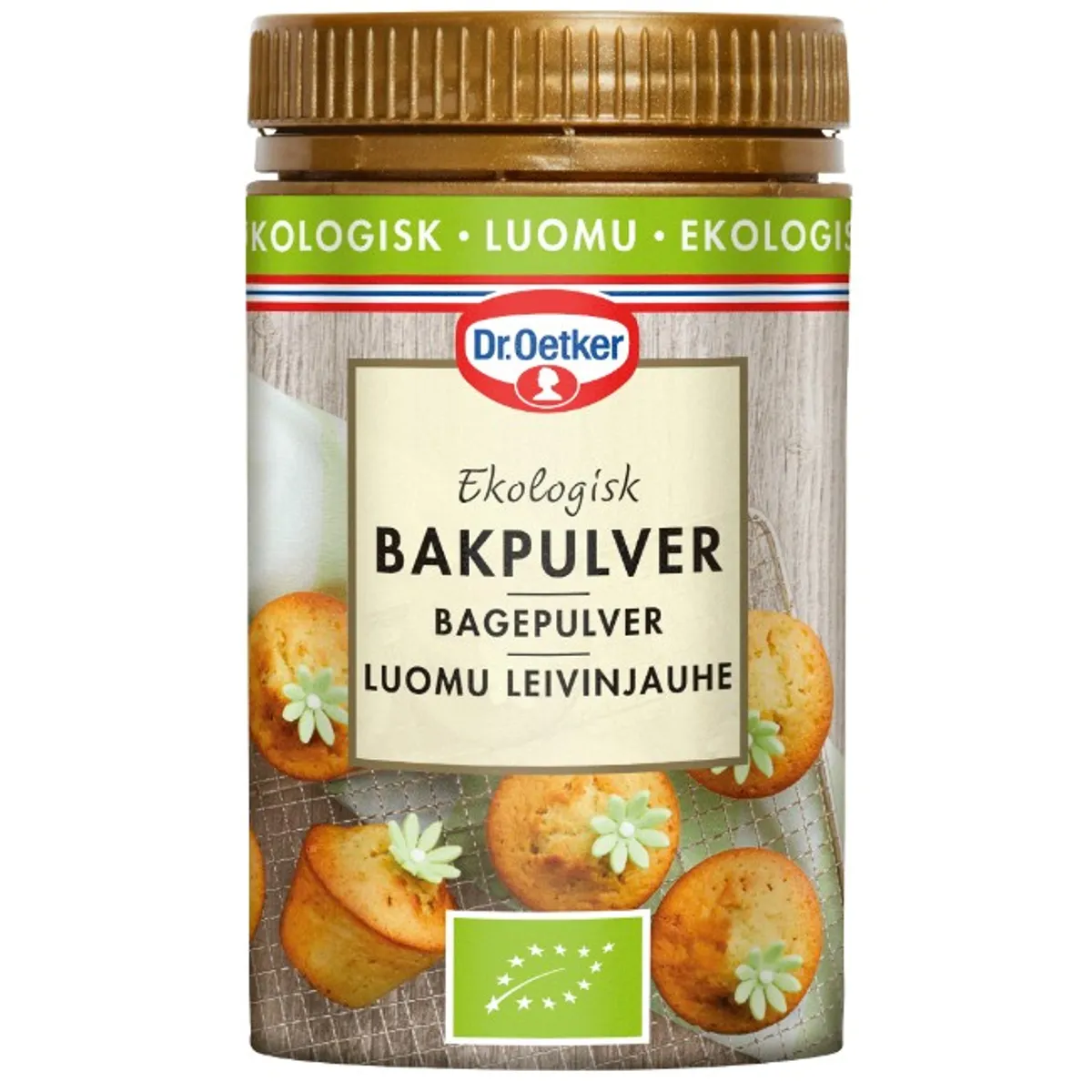 Økologisk Bagepulver 60 g - Dr. Oetker