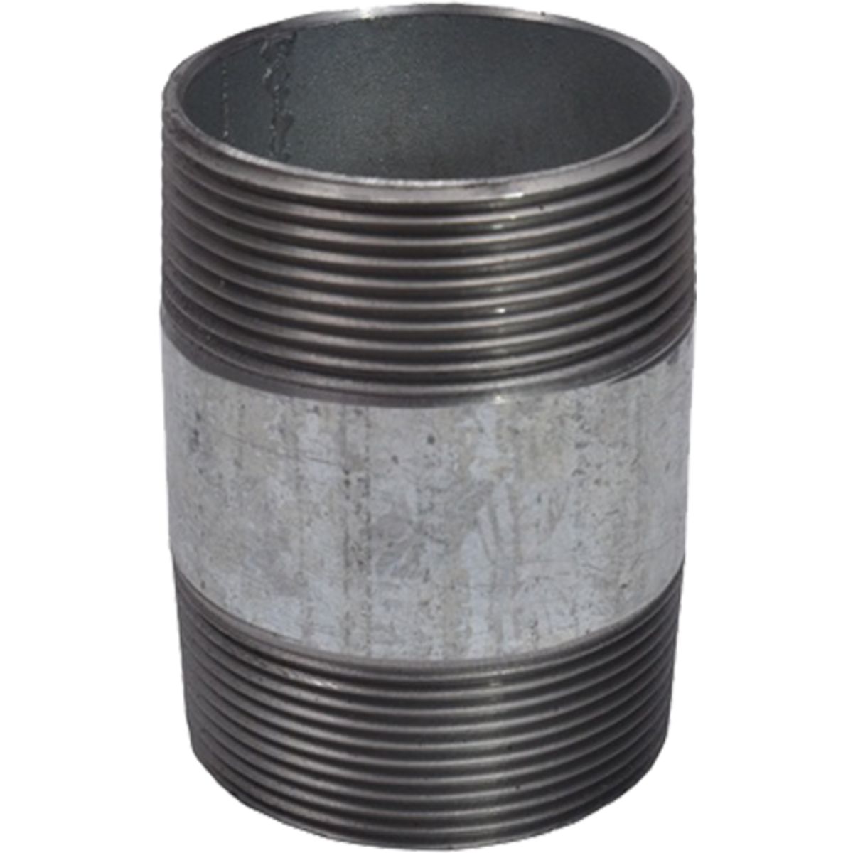 1.1/2" x 300 mm Galvaniseret nippelrør