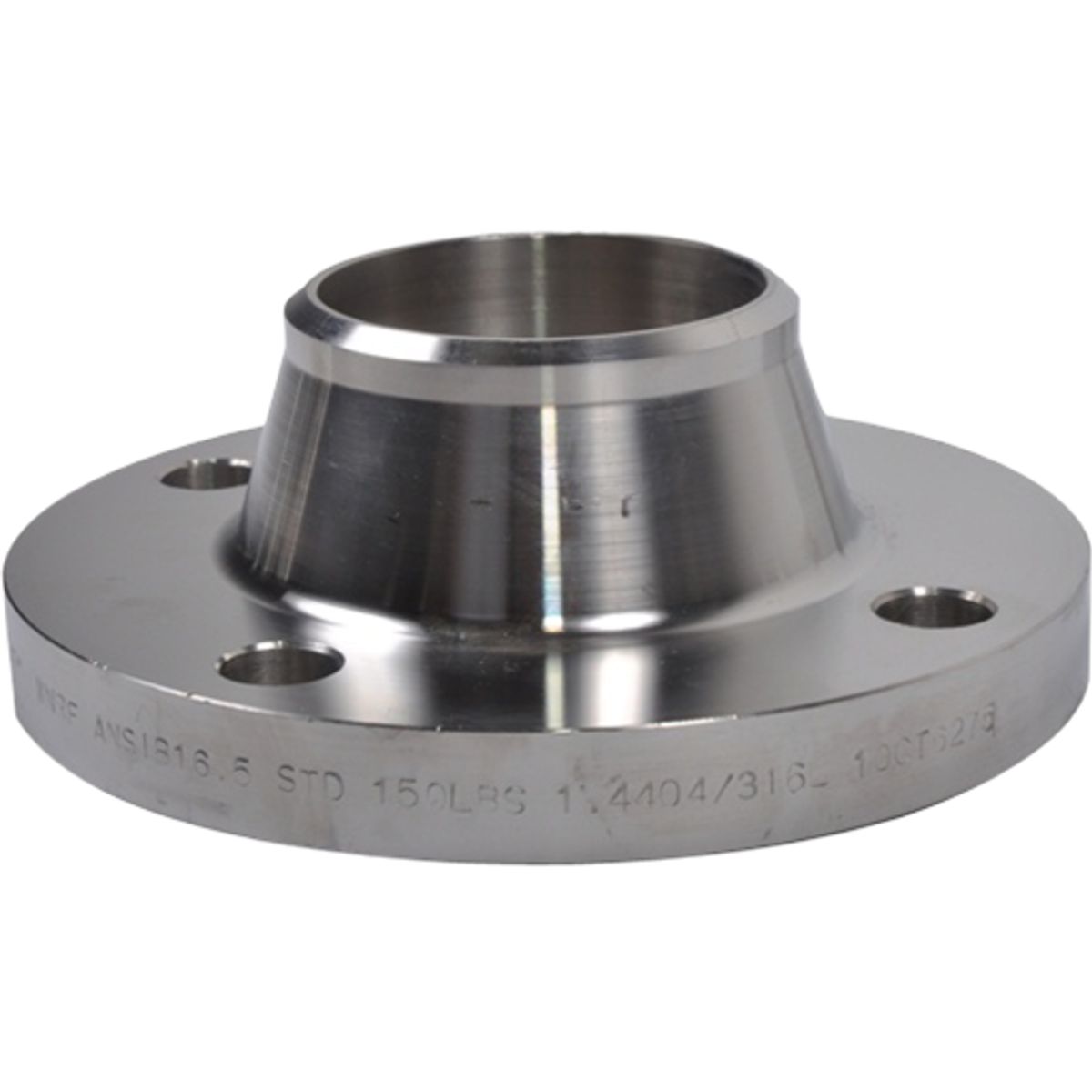 1/2" Flange med svejsekrave, sch. std. ansi b16.5 150 lbs rf