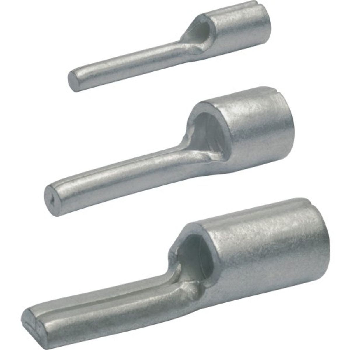 100 stk Stiftkabelsko 0,5-1 mm², 4,3 mm, Cu fortinnet