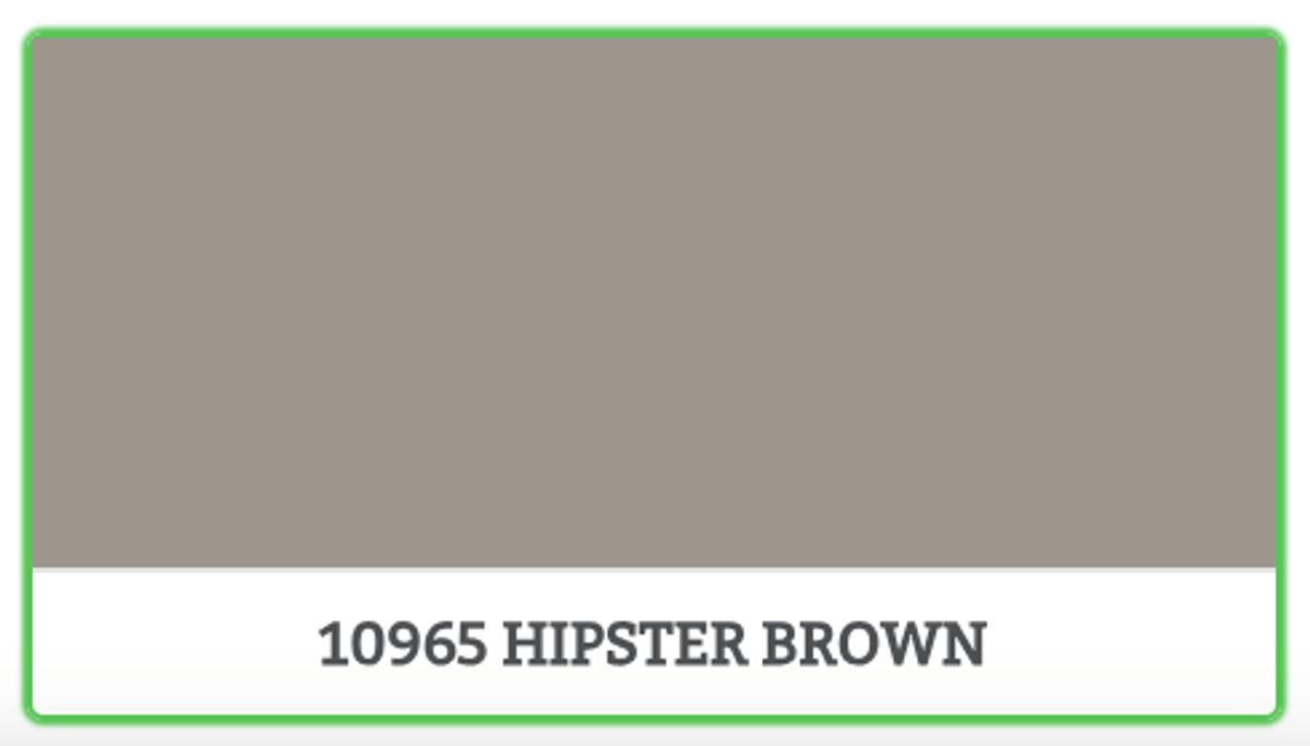 10965 - HIPSTER BROWN - 9 L - Maling