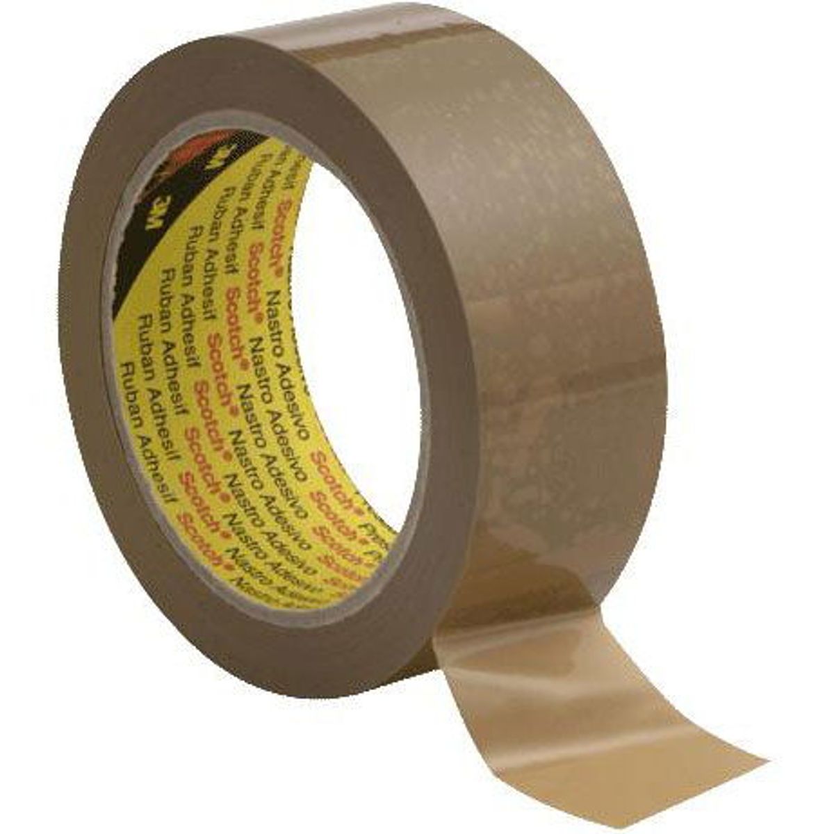 3M pakketape 50mmx66m brun