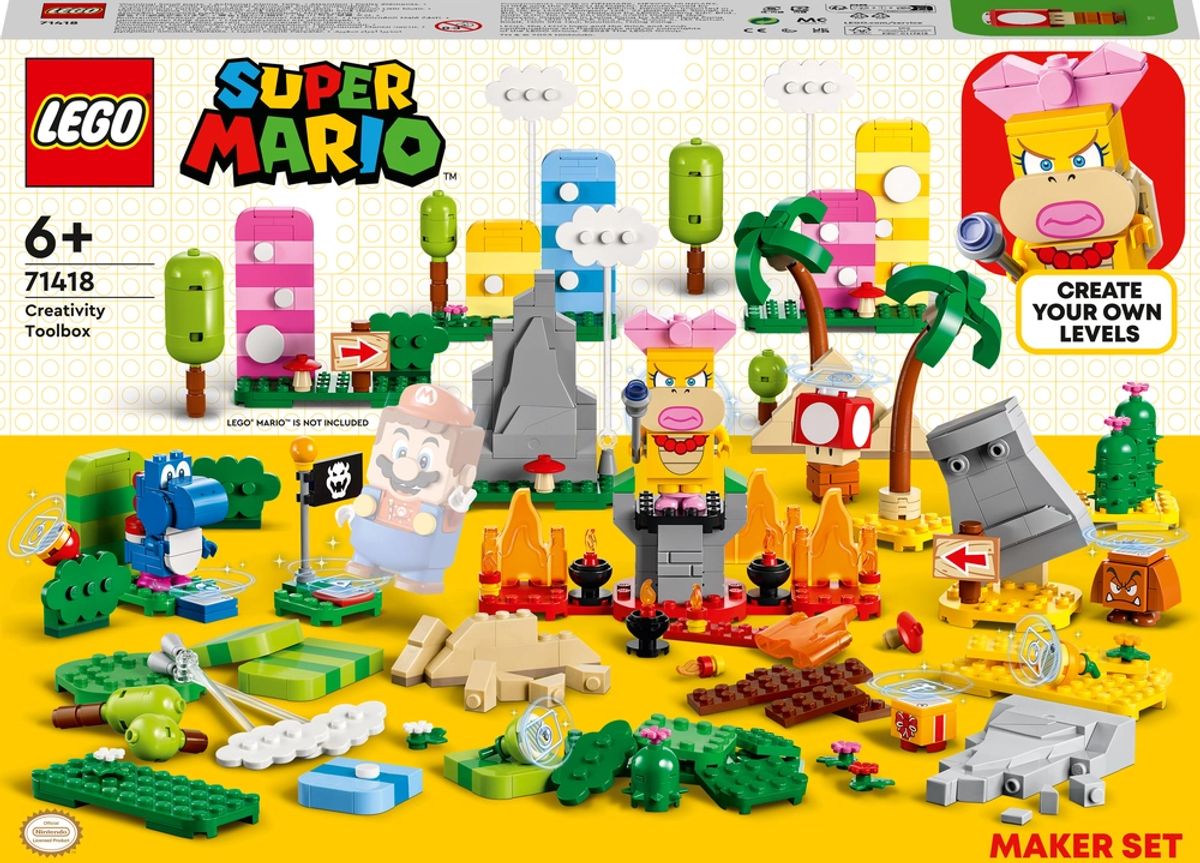 71418 LEGO Super Mario Kreativ værktøjskasse skabersæt