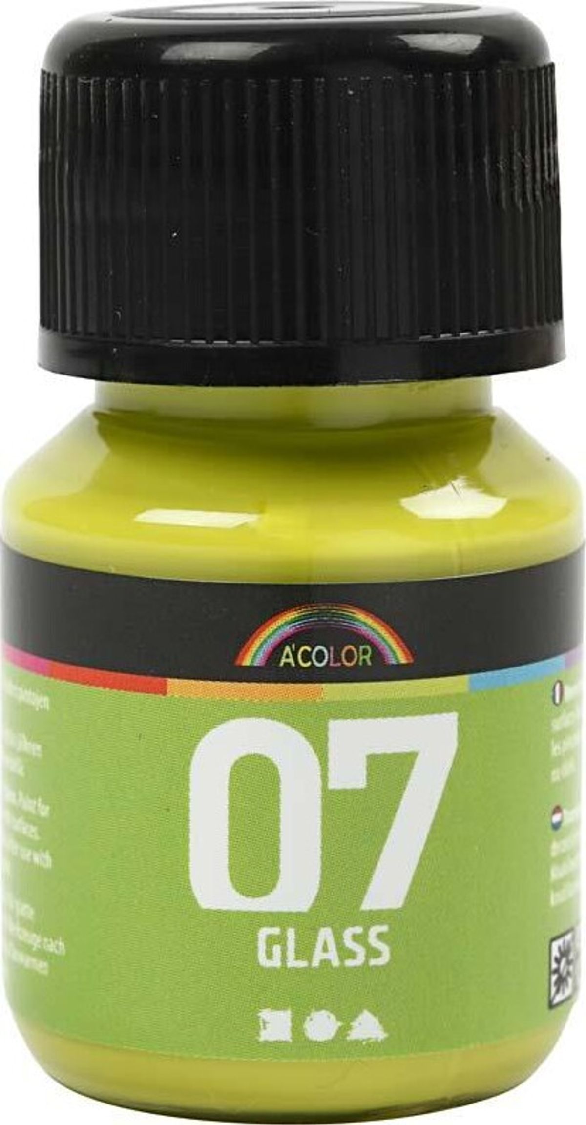 A-color - Lakmaling Sæt - Glass - Kiwi - 30 Ml