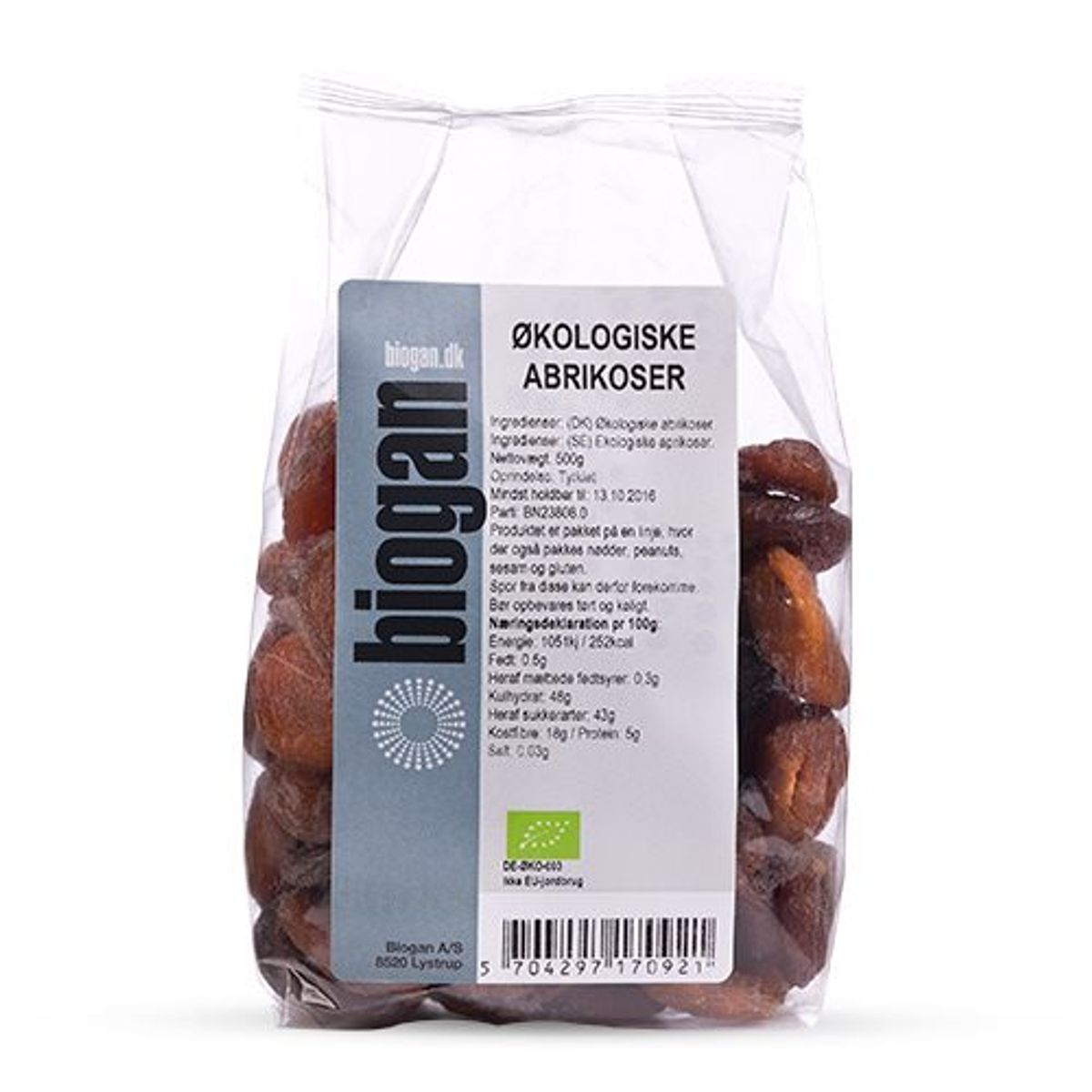 Abrikoser Ø, 500g