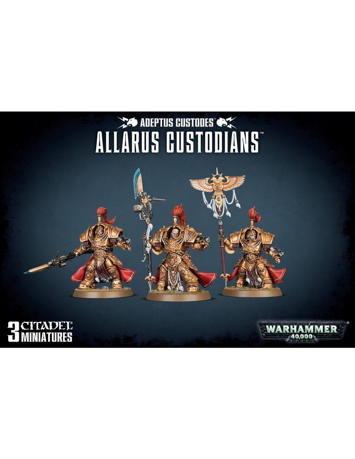 Adeptus Custodes - Allarus Custodians - Warhammer 40.000 - Games Workshop