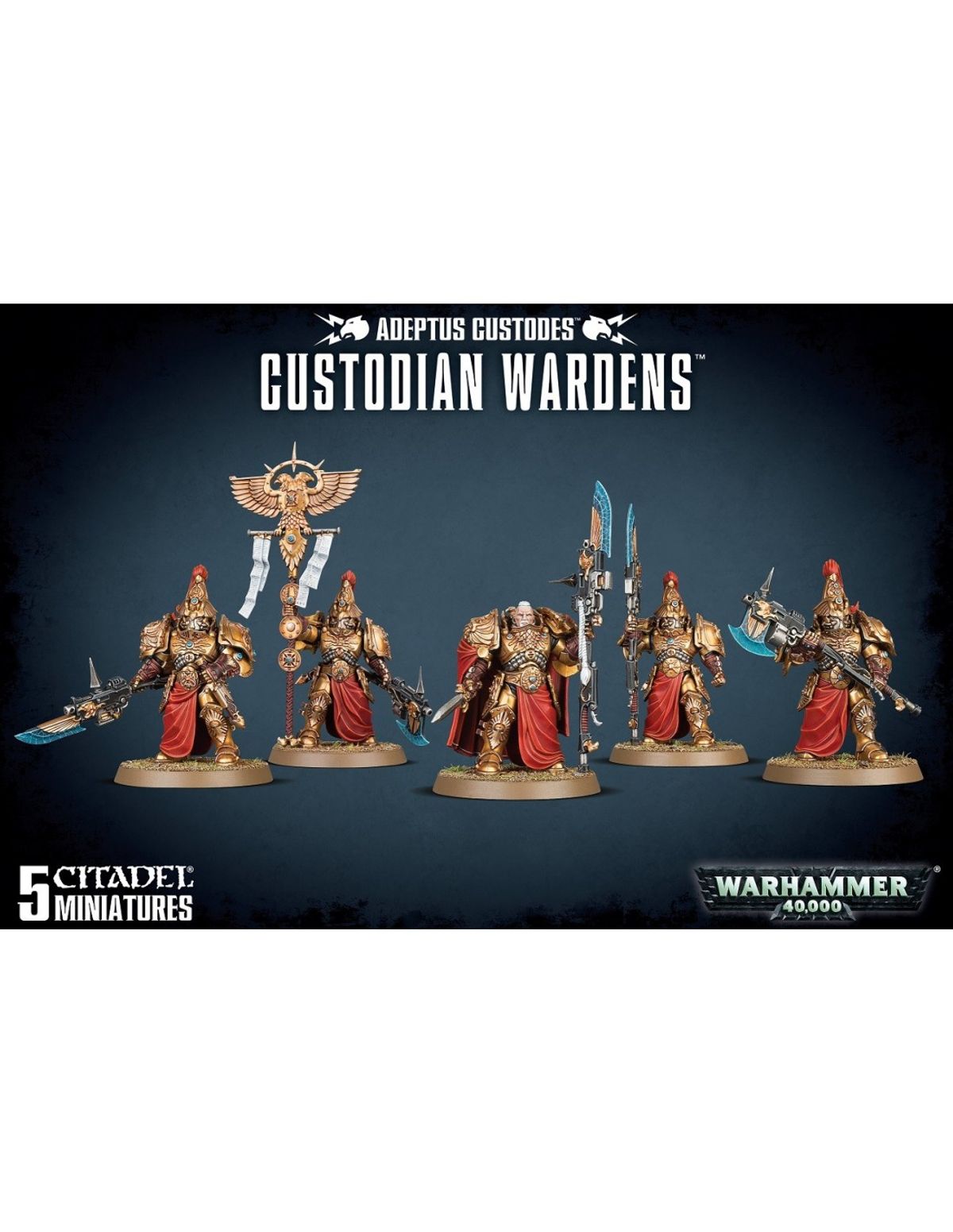 Adeptus Custodes - Custodian Wardens - Warhammer 40.000 - Games Workshop