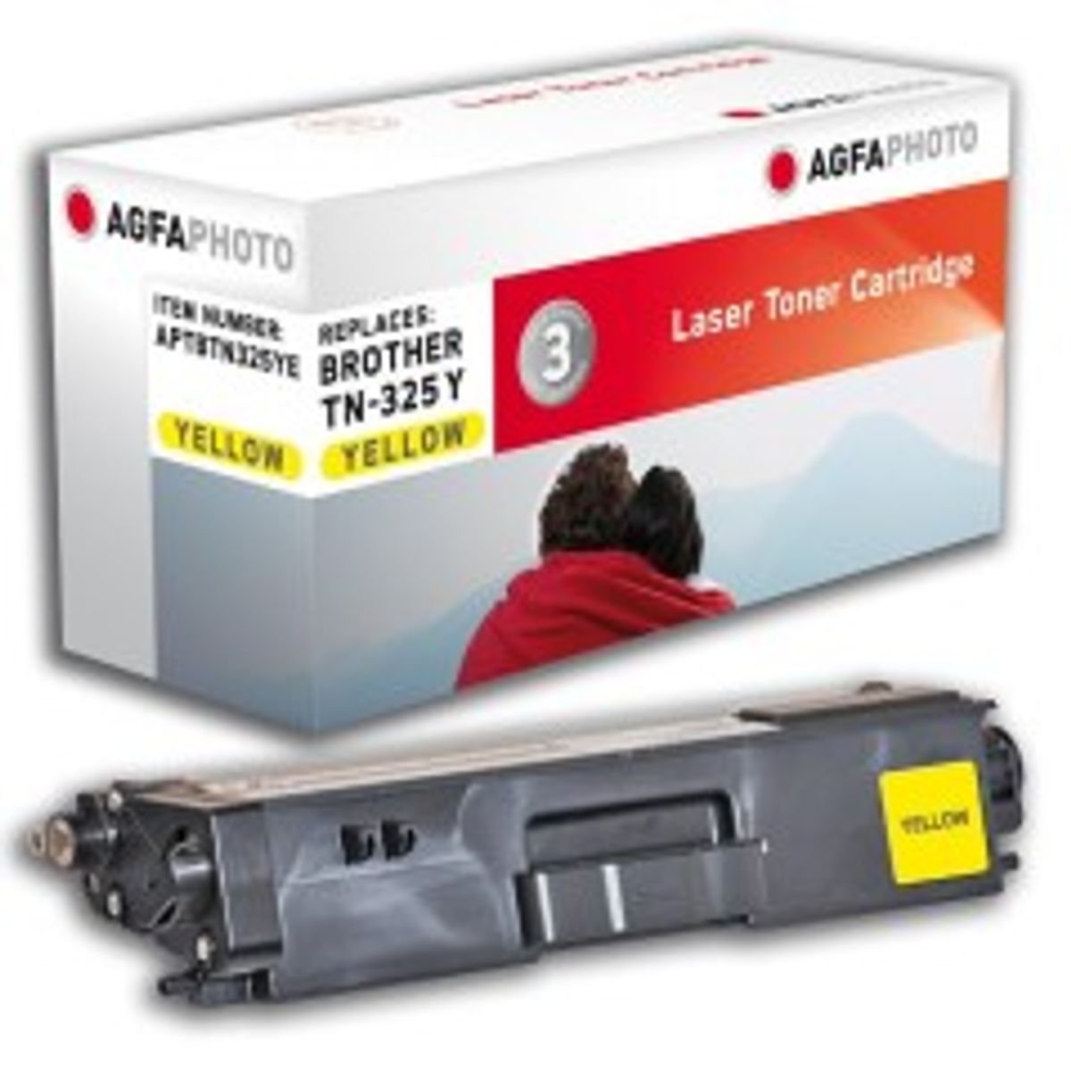 AgfaPhoto Toner Yellow, rpl TN-325 Y