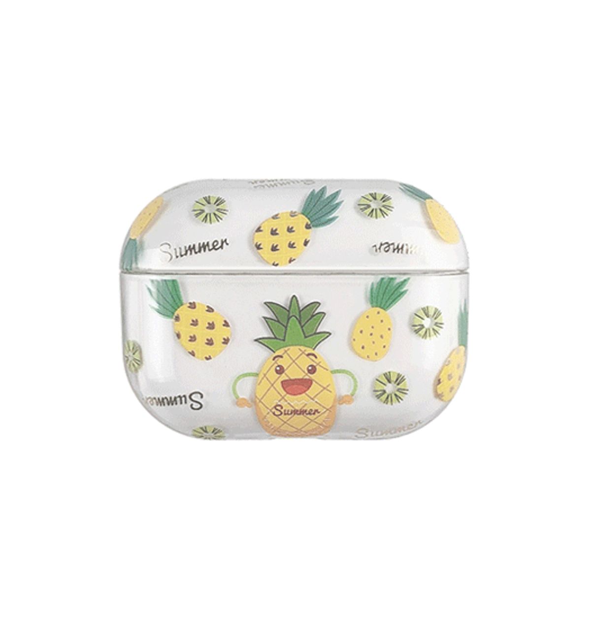 AirPods Pro | Hello Summer Beskyttelse Cover - Pineapple