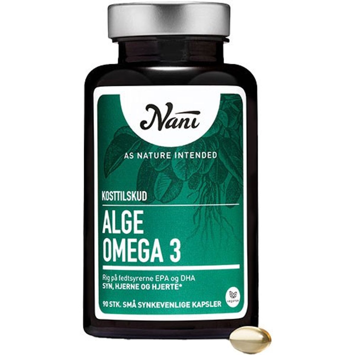 Alge Omega 3 - 90 kapsler