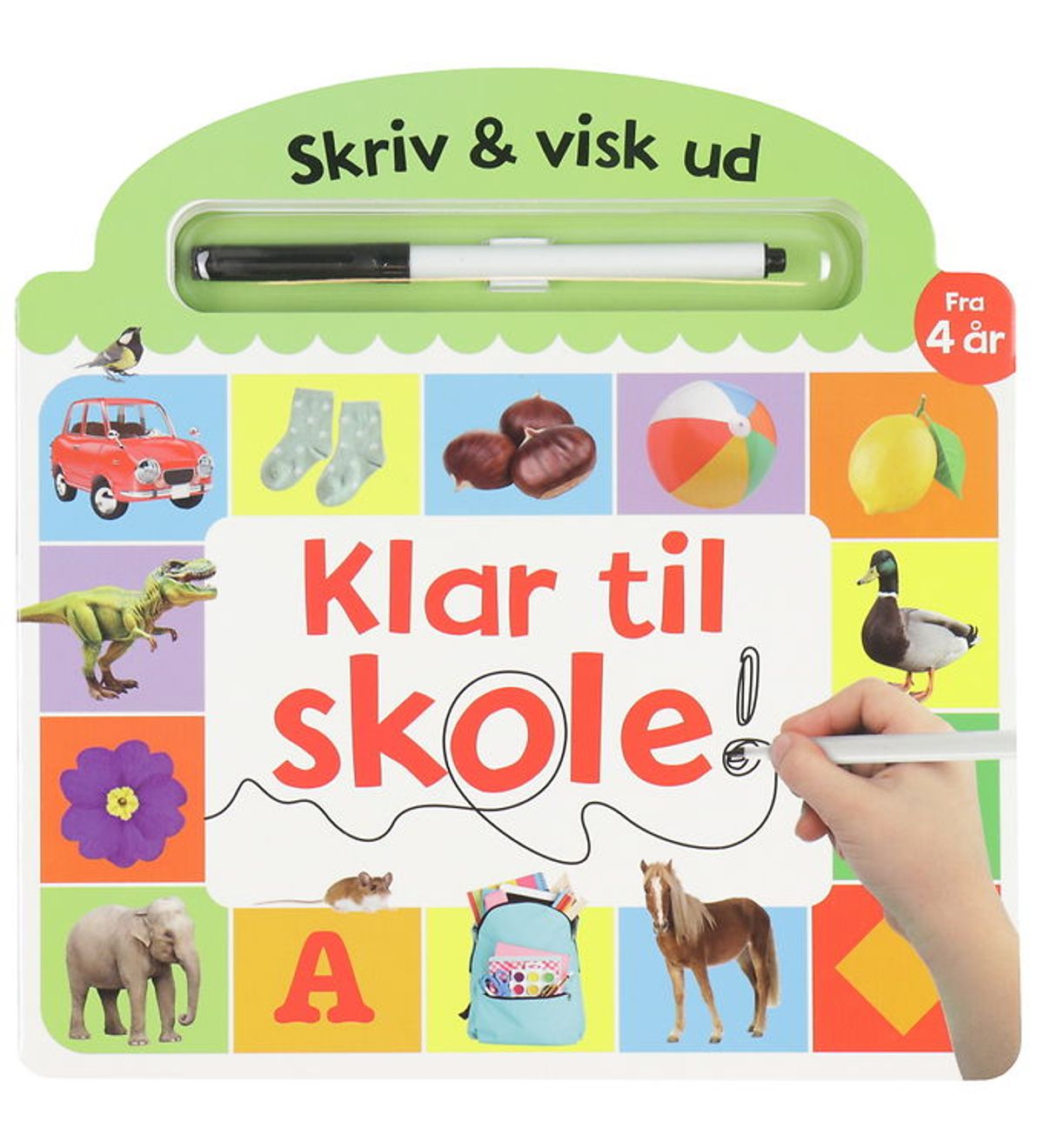 Alvilda Aktivitetsbog - Skriv Og Visk Ud - Klar Til Skole