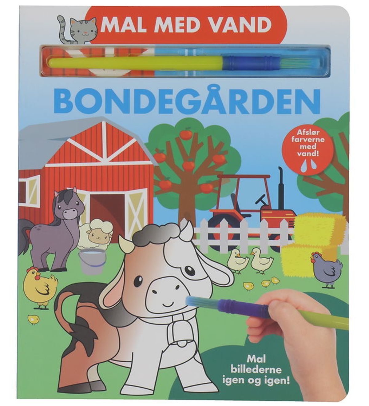 Alvilda Malebog - Mal med Vand - Bondegården