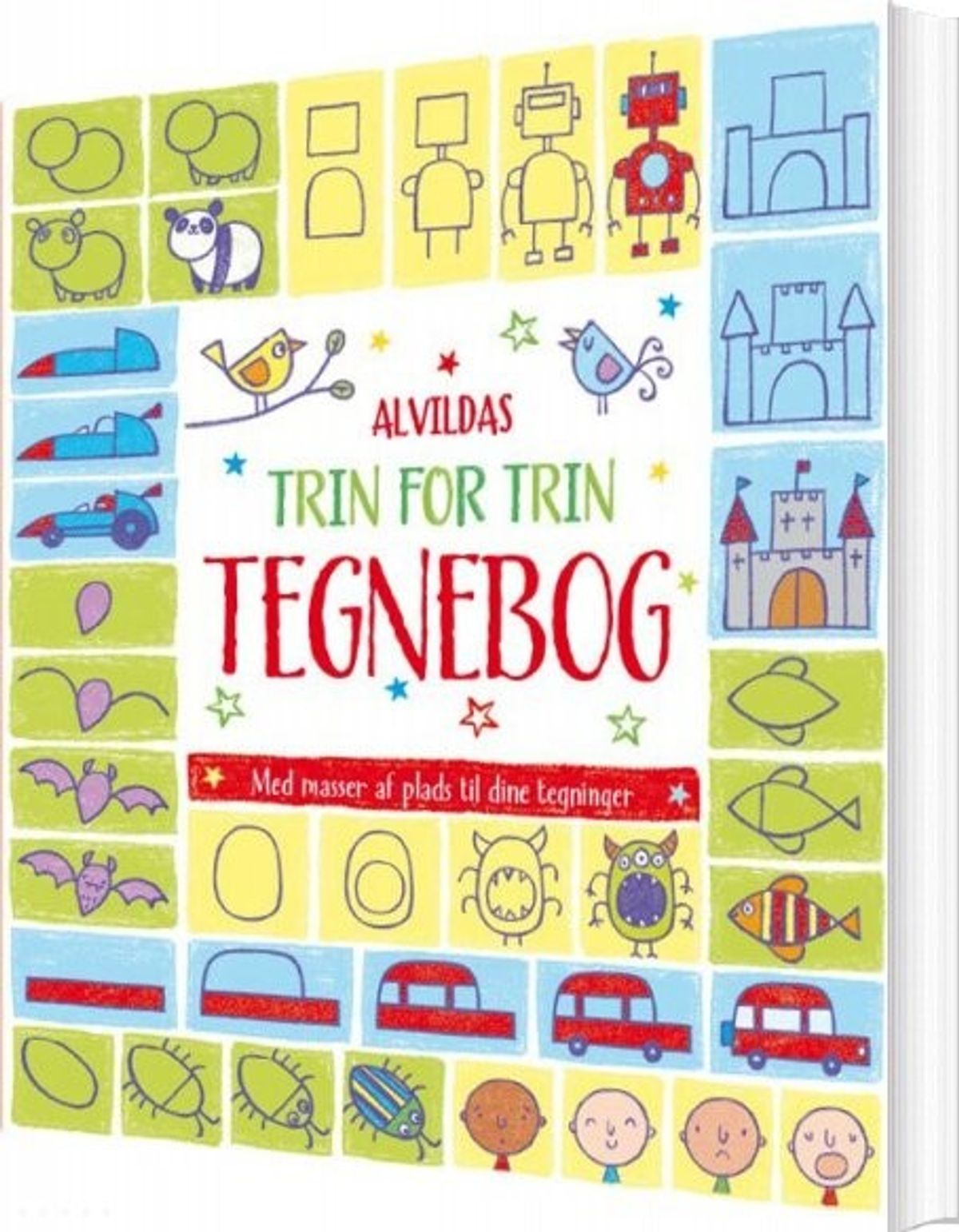 Alvildas Trin For Trin Tegnebog - Diverse - Bog