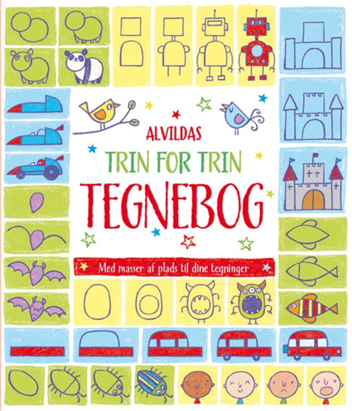 Alvildas trin for trin-tegnebog