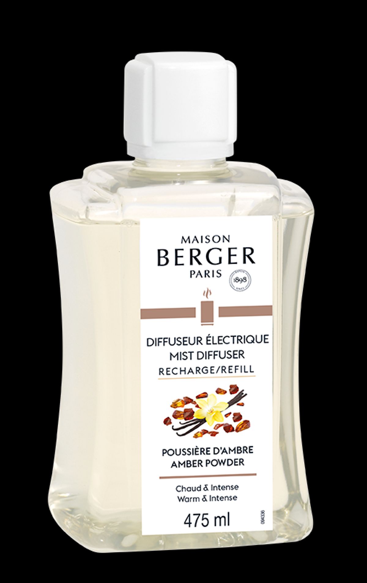 AMBER POWDER DIFFUSER REFILL - MAISON BERGER - Elektronisk Mist Diffuser Refill - Maison Berger Paris - StudioBuus