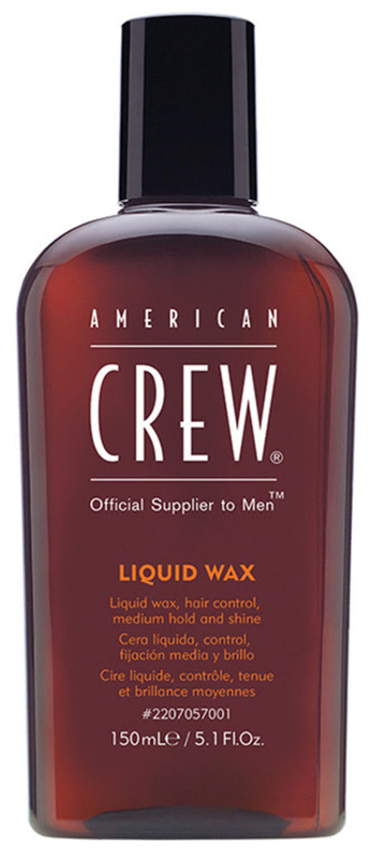 American crew liquid wax medium hold and shine 150ml