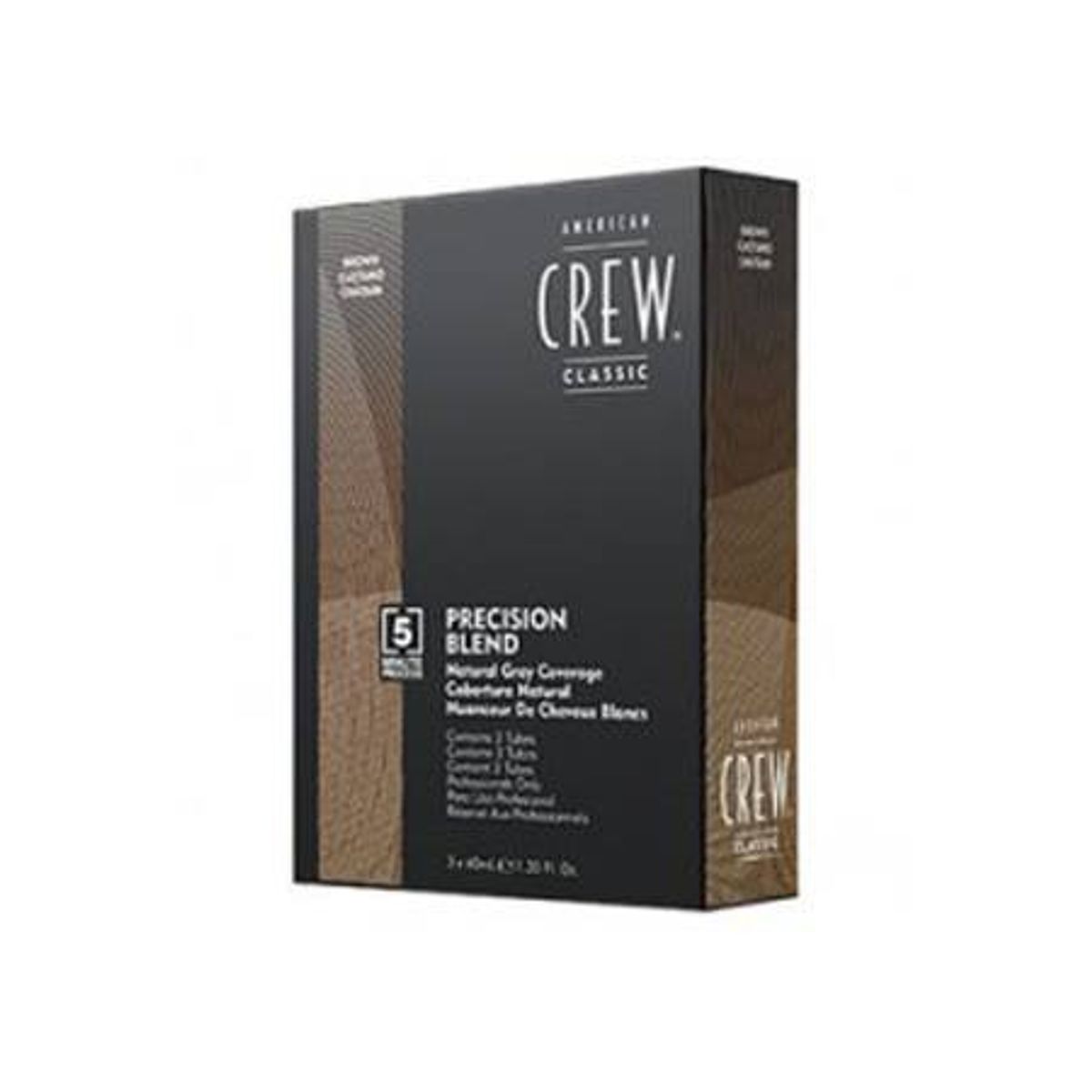 American Crew Precision Blend Hair Color Medium Ash 5-6 (3 x 40 ml)