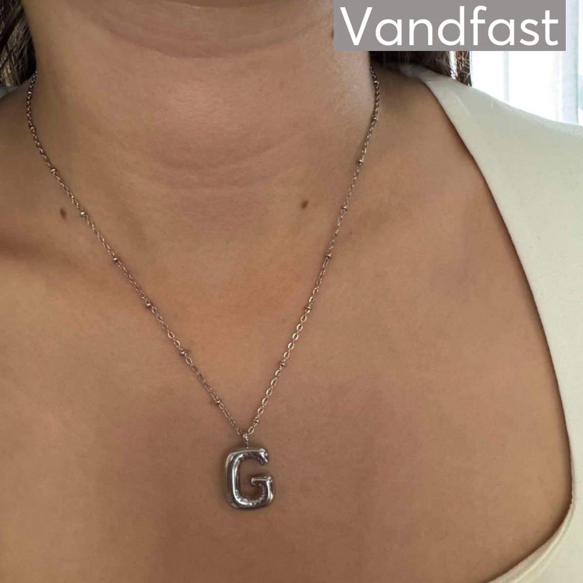 ANNEBRAUNER Balloon Letter Necklace - G