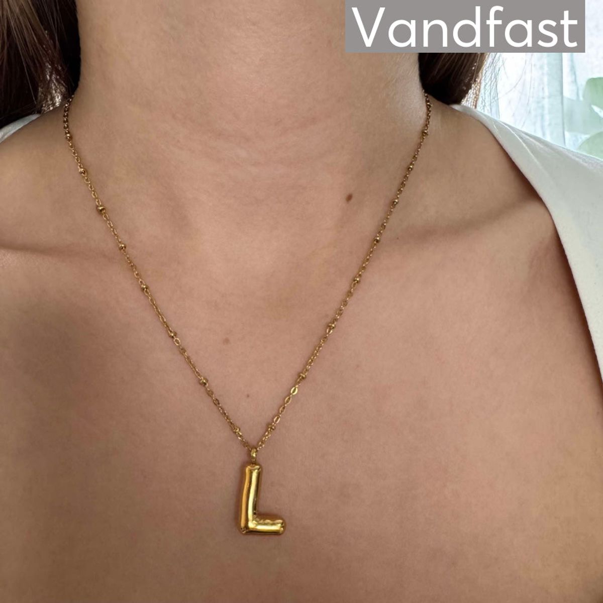 ANNEBRAUNER Balloon Letter Necklace - L