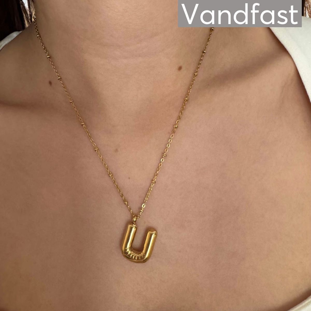 ANNEBRAUNER Balloon Letter Necklace - U