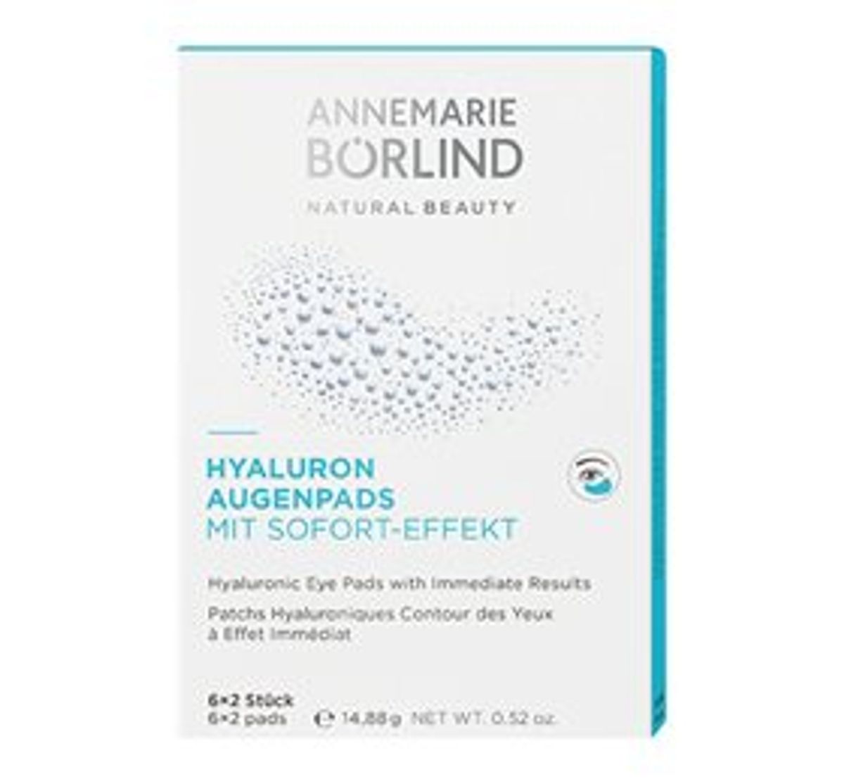 Annemarie Börlind Eye pads revitalizing AquaNature &bull; 12 stk.