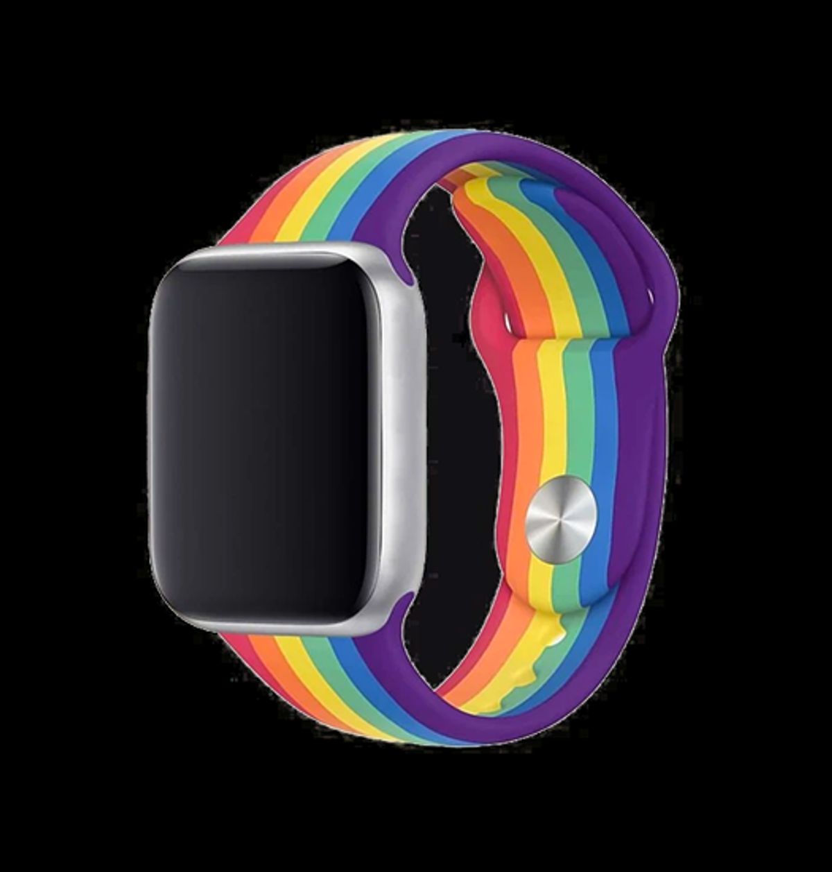 Apple Watch (38/40/SE/41/42mm) - LGBT Silikone Rem - Pride