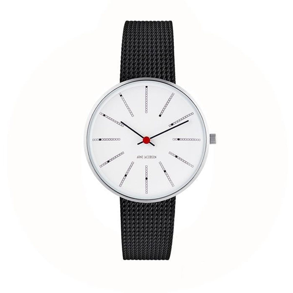 Arne Jacobsen - Bankers Ur Ø34 mm stål 53101-1610