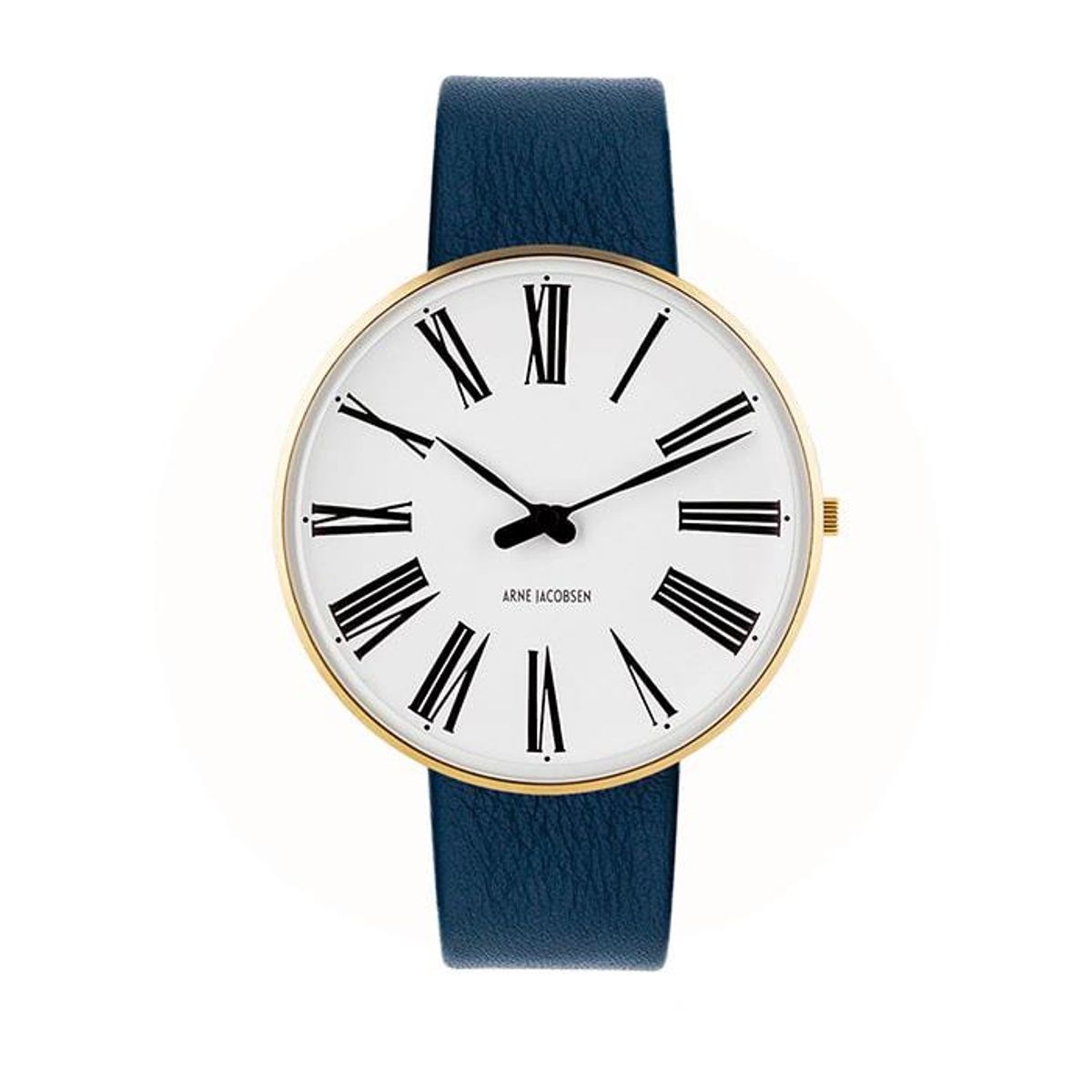 Arne Jacobsen - Roman Ur Ø40 mm guldfarvet stål 53308-2004