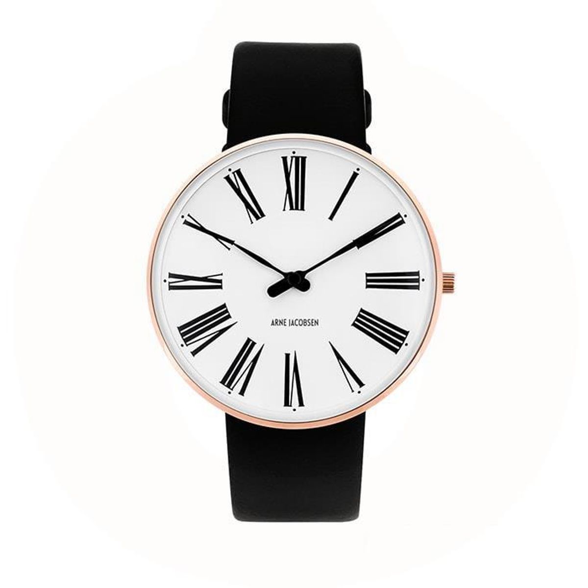 Arne Jacobsen - Roman Ur Ø40 mm rosaguldfarvet stål 53312-2001RP