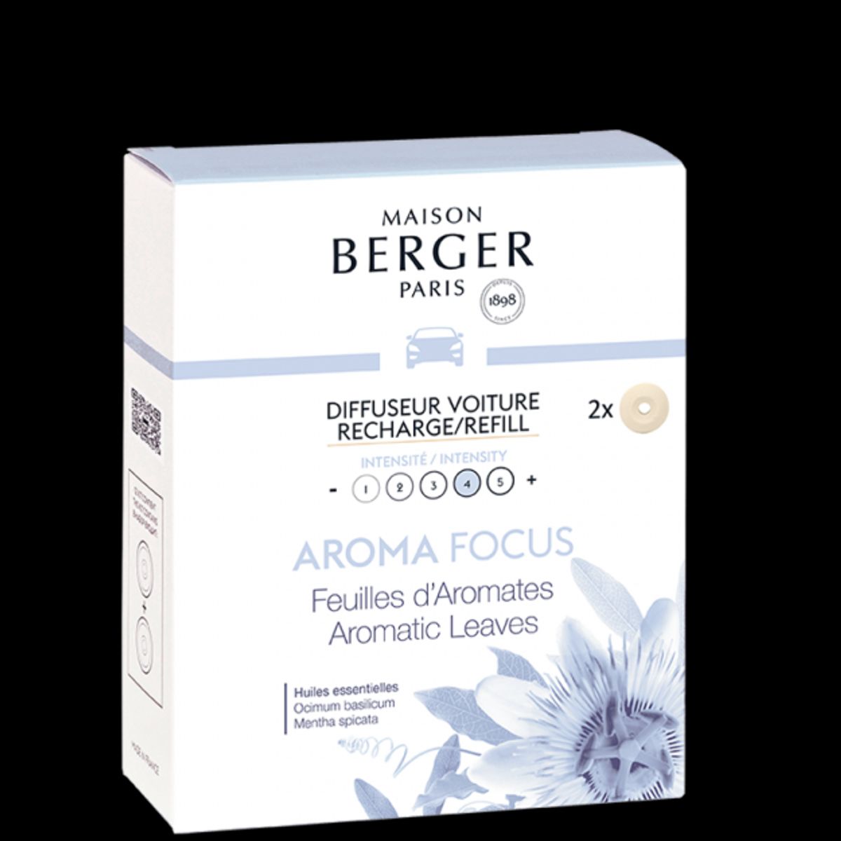 AROMA FOCUS REFILL - DUFTFRISKER TIL BIL - Refill Car Diffuser / duft til bil - Maison Berger Paris - StudioBuus