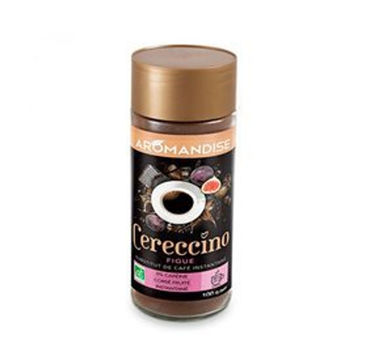 Aromandise Cereccino Figen (kaffeerstatning) Ø, 100g.