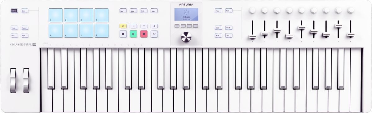 Arturia KeyLab Essential MK3 49 MIDI-Keyboard (Alpine White)