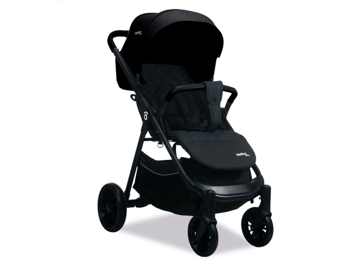 Asalvo Klapvogn Sæt Travel System Ecuador 2, Sort