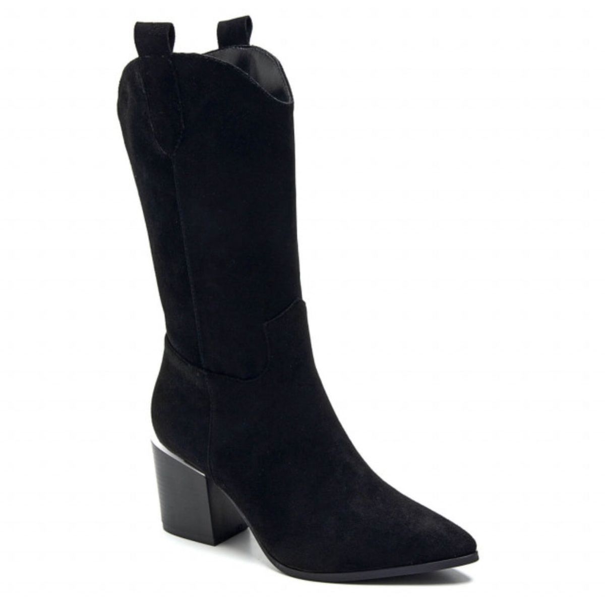 Astrid dame cowboystøvler 9600 - Black