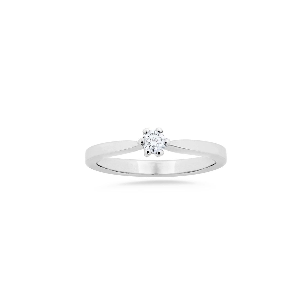 Aveny STARLIGHT - Ring, 0,10 ct. w/si 14 kt. hvidguld