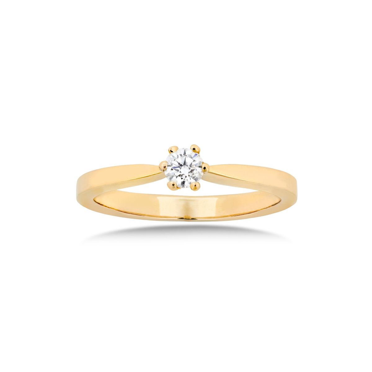 Aveny STARLIGHT - Ring, 0,15 ct. w/si 14 kt. guld