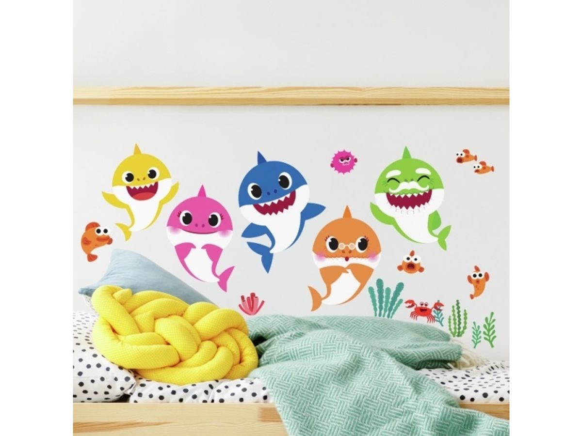 Baby Shark Wallstickers