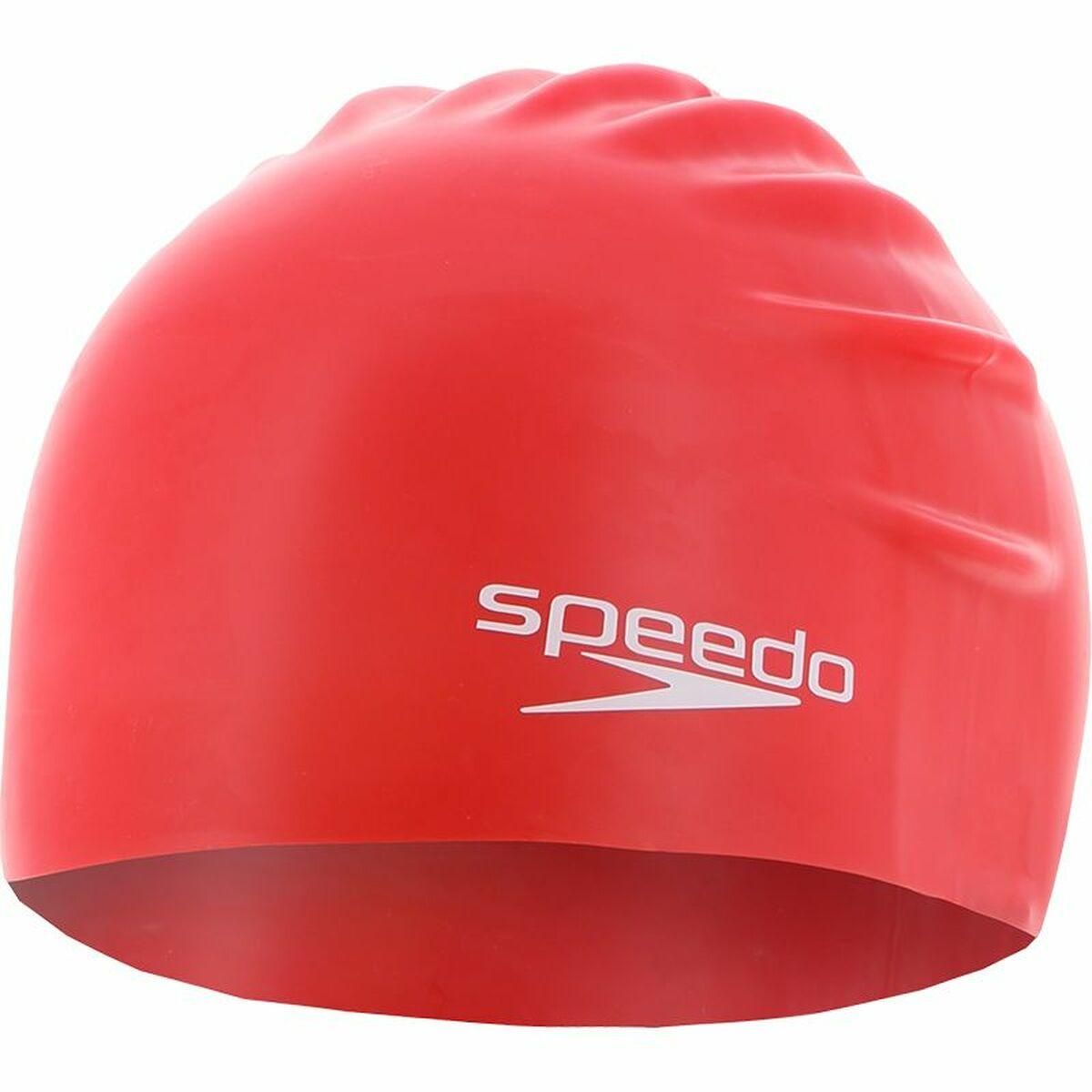 Badehætte Speedo 8-0838514614 Rød Silikone Plastik