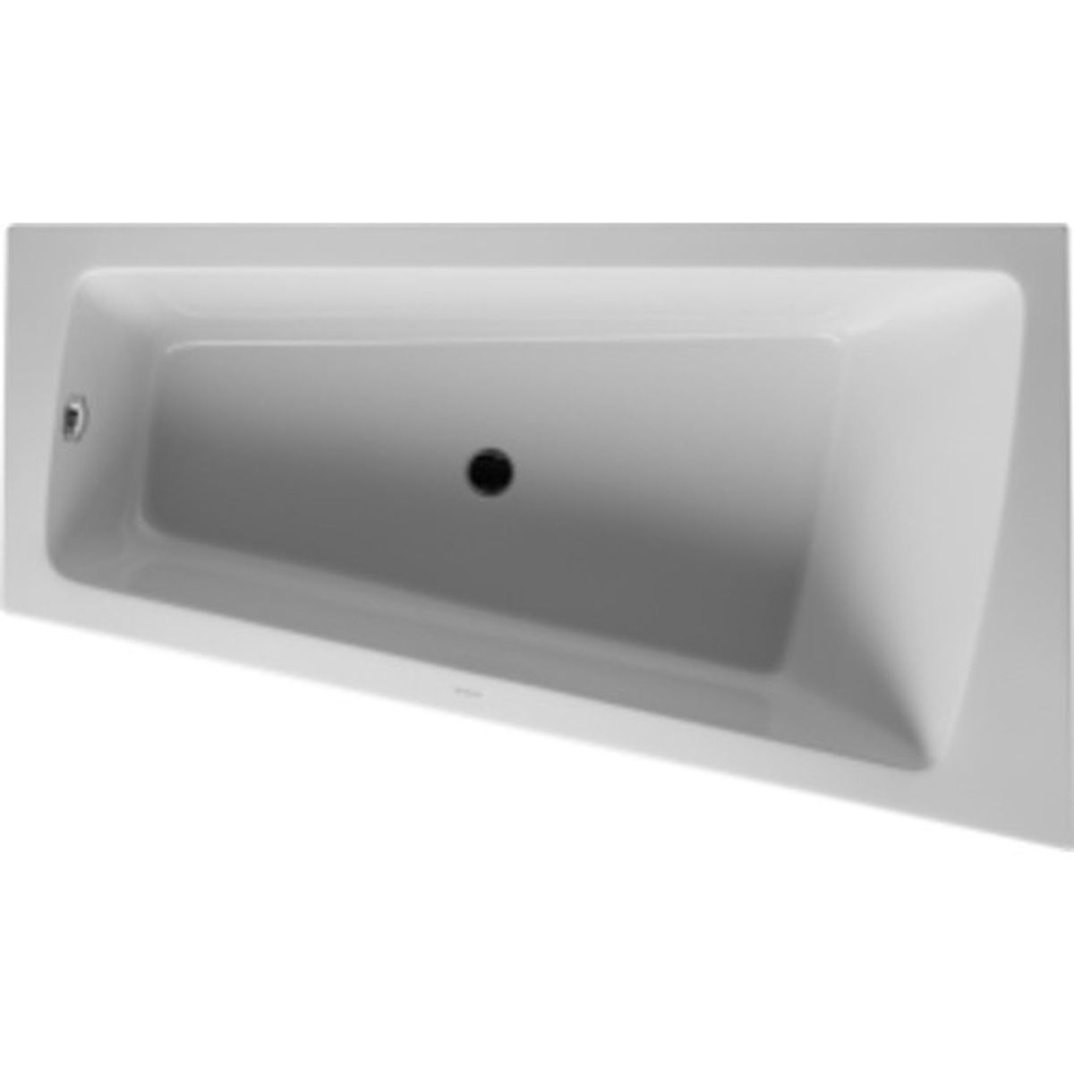 Bathtub Paiova 1700 x 1000 mm hvid corner right, with integrated