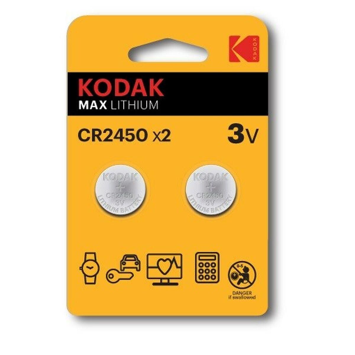 Batterier Kodak CR2450 3 V (2 enheder)