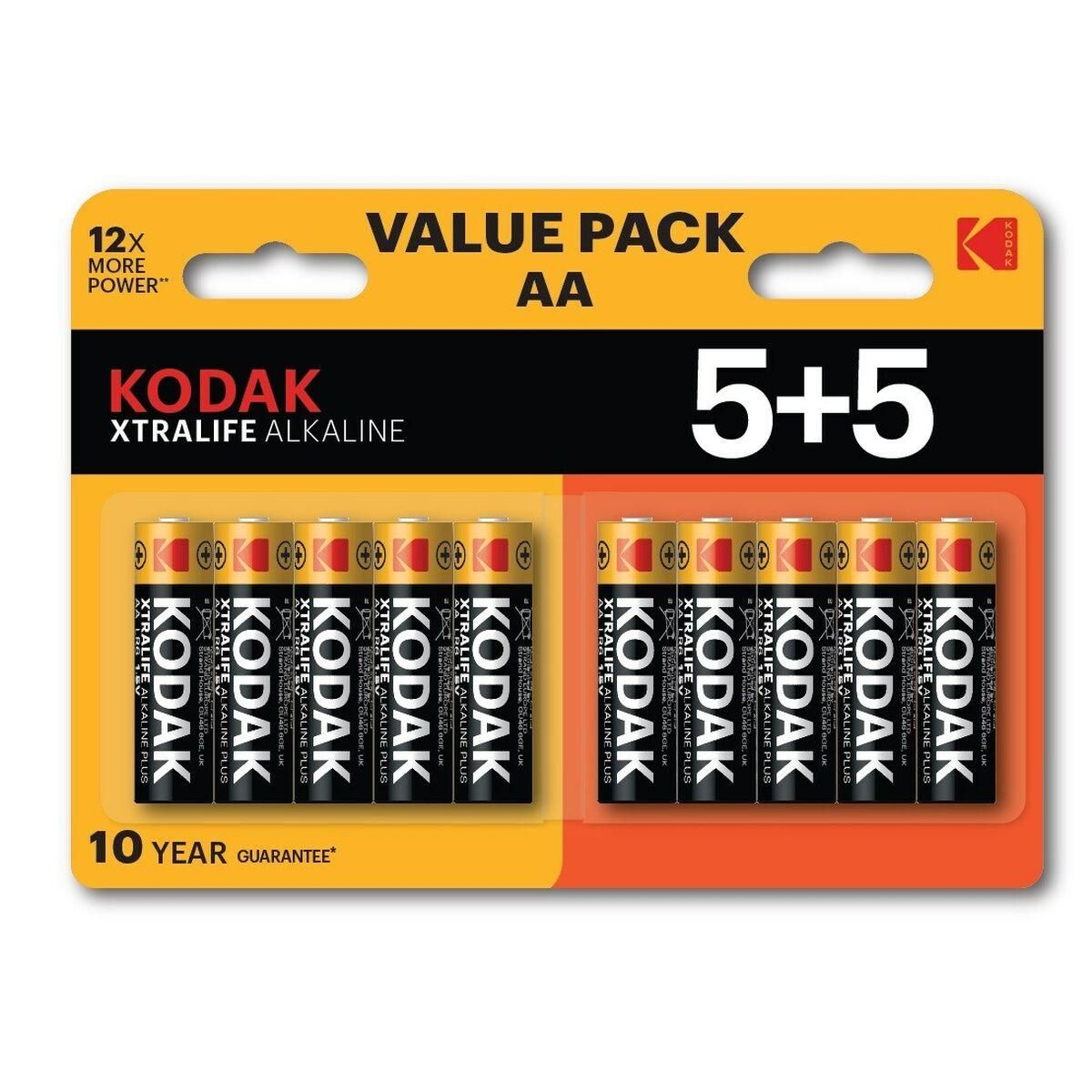 Batterier Kodak XTRALIFE 1,5 V (10 enheder)