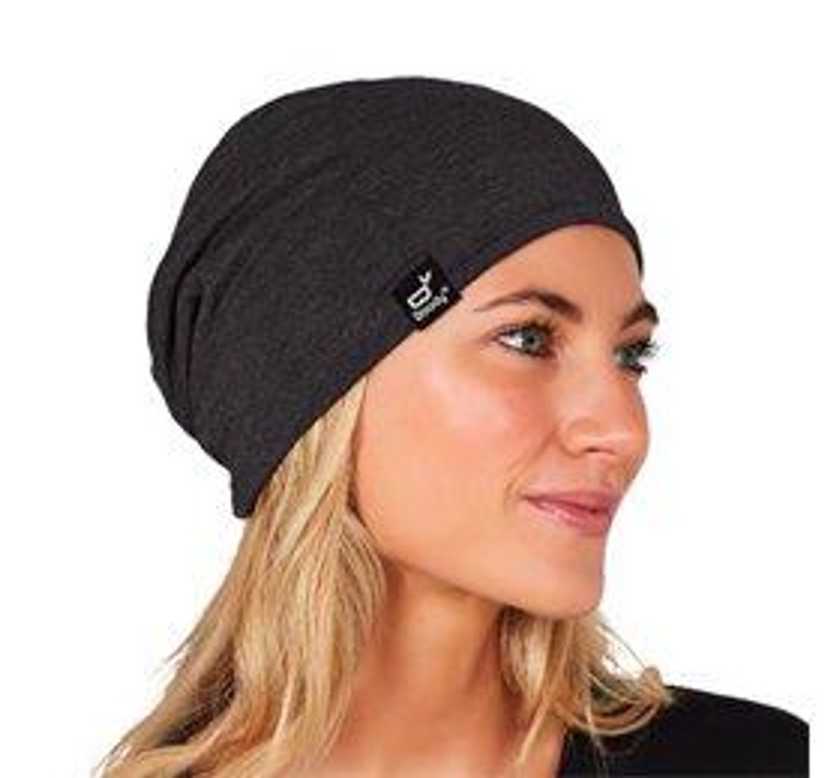 Beanie hue mørkegrå One-size