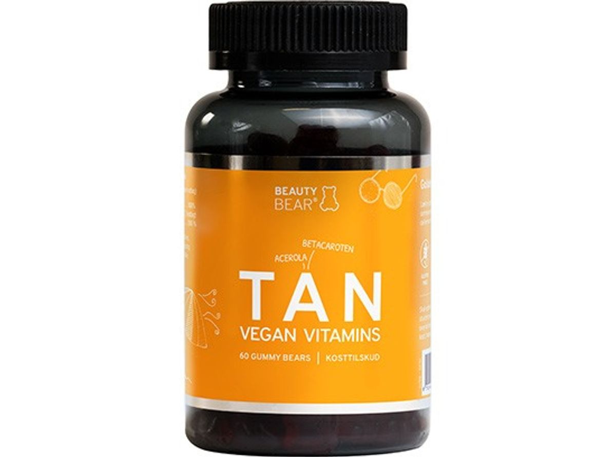 BeautyBear vitamins - TAN - 60 stk.