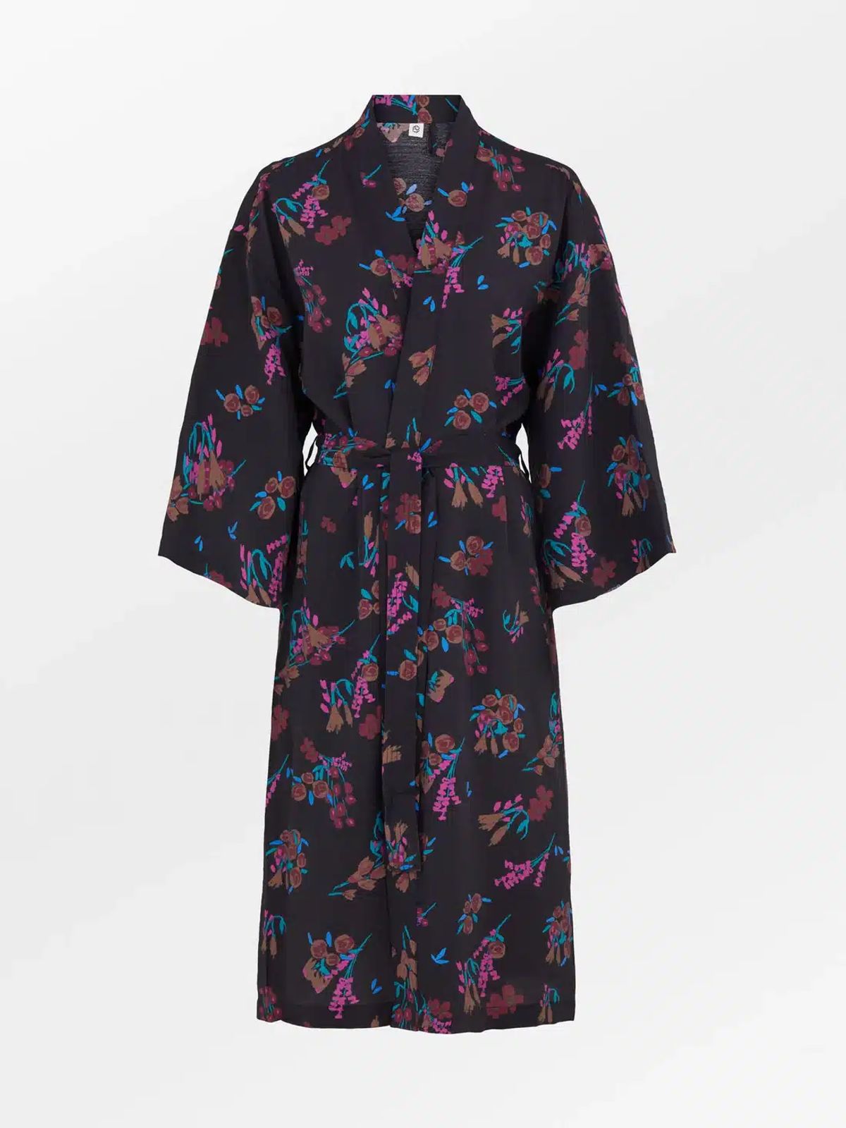 BECK SÖNDERGAARD, Ivoria Floral Luelle Kimono - Black L