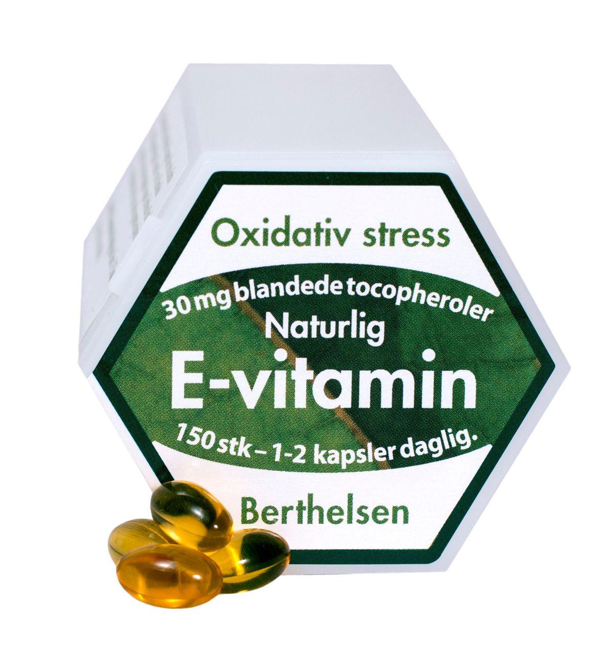 Berthelsen E-vitamin 30 mg 150 tab.