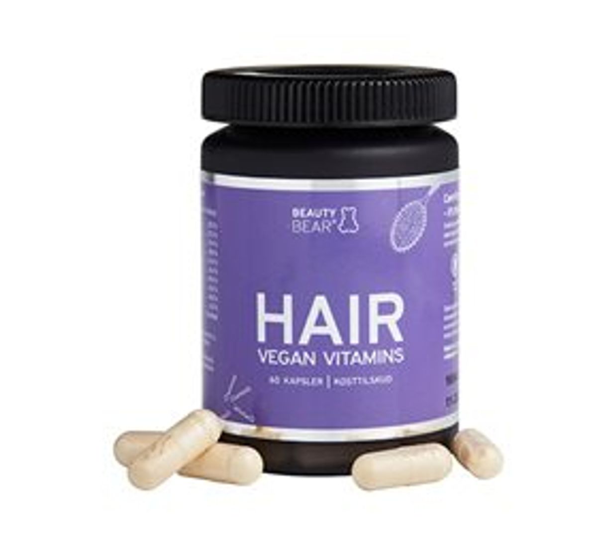 Berthelsen HAIR vitamin kapsler &bull; 60 kap.