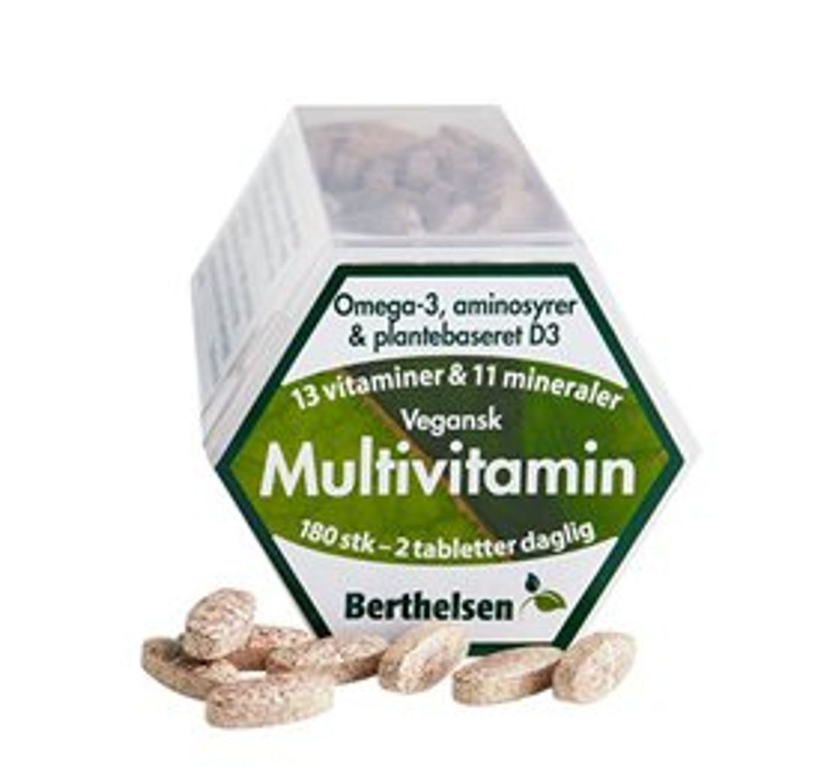 Berthelsen Multivitamin Vegansk 180 tab.