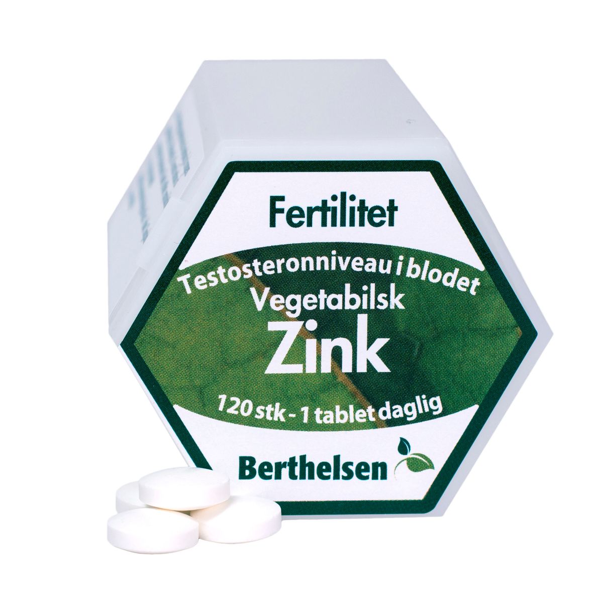 Berthelsen Zink 20 mg 120 tab.